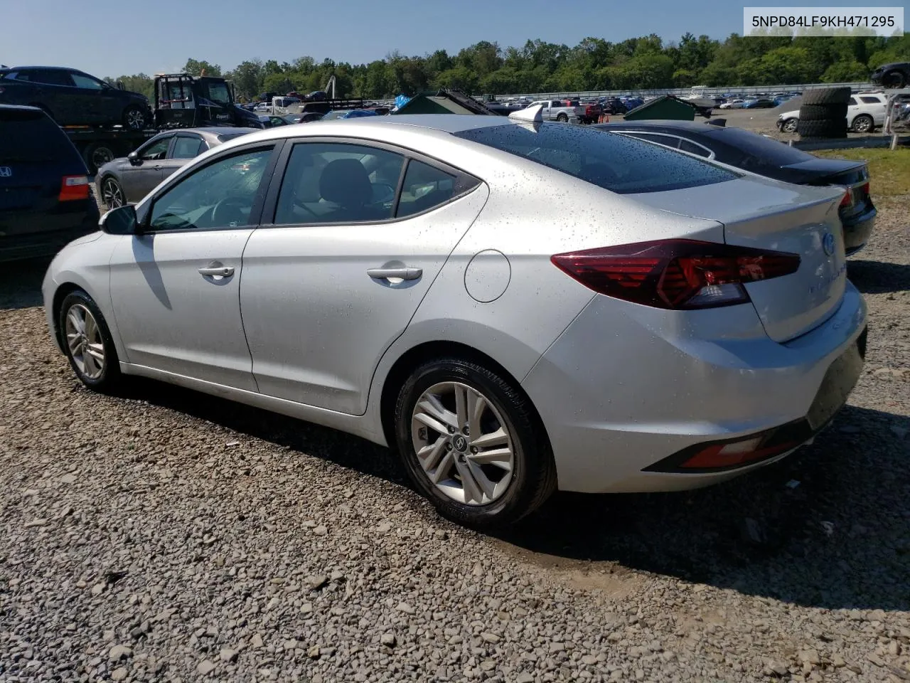 2019 Hyundai Elantra Sel VIN: 5NPD84LF9KH471295 Lot: 68631924