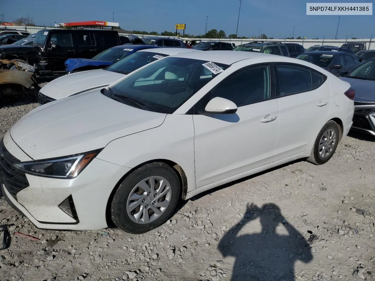 5NPD74LFXKH441385 2019 Hyundai Elantra Se