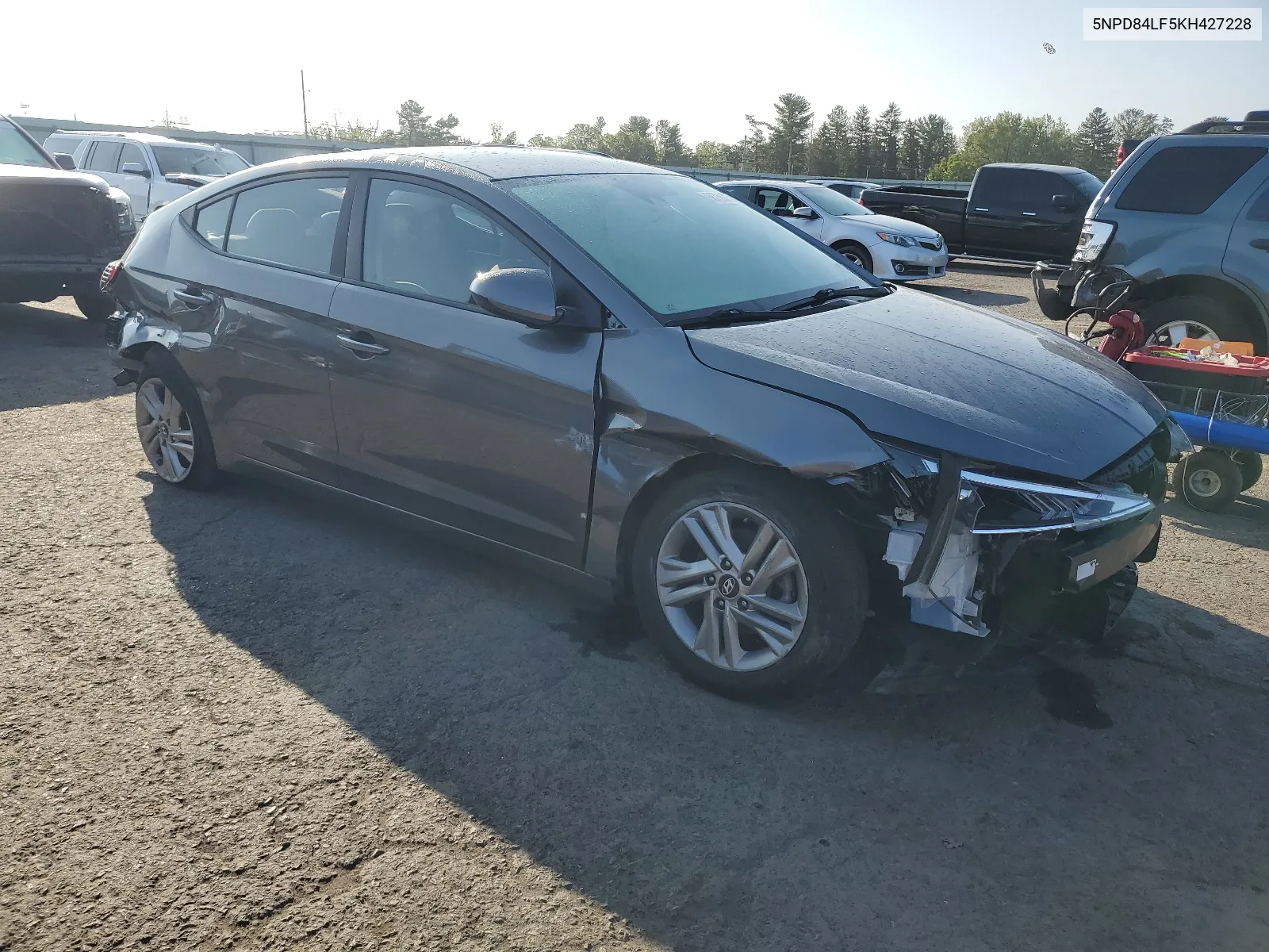 5NPD84LF5KH427228 2019 Hyundai Elantra Sel