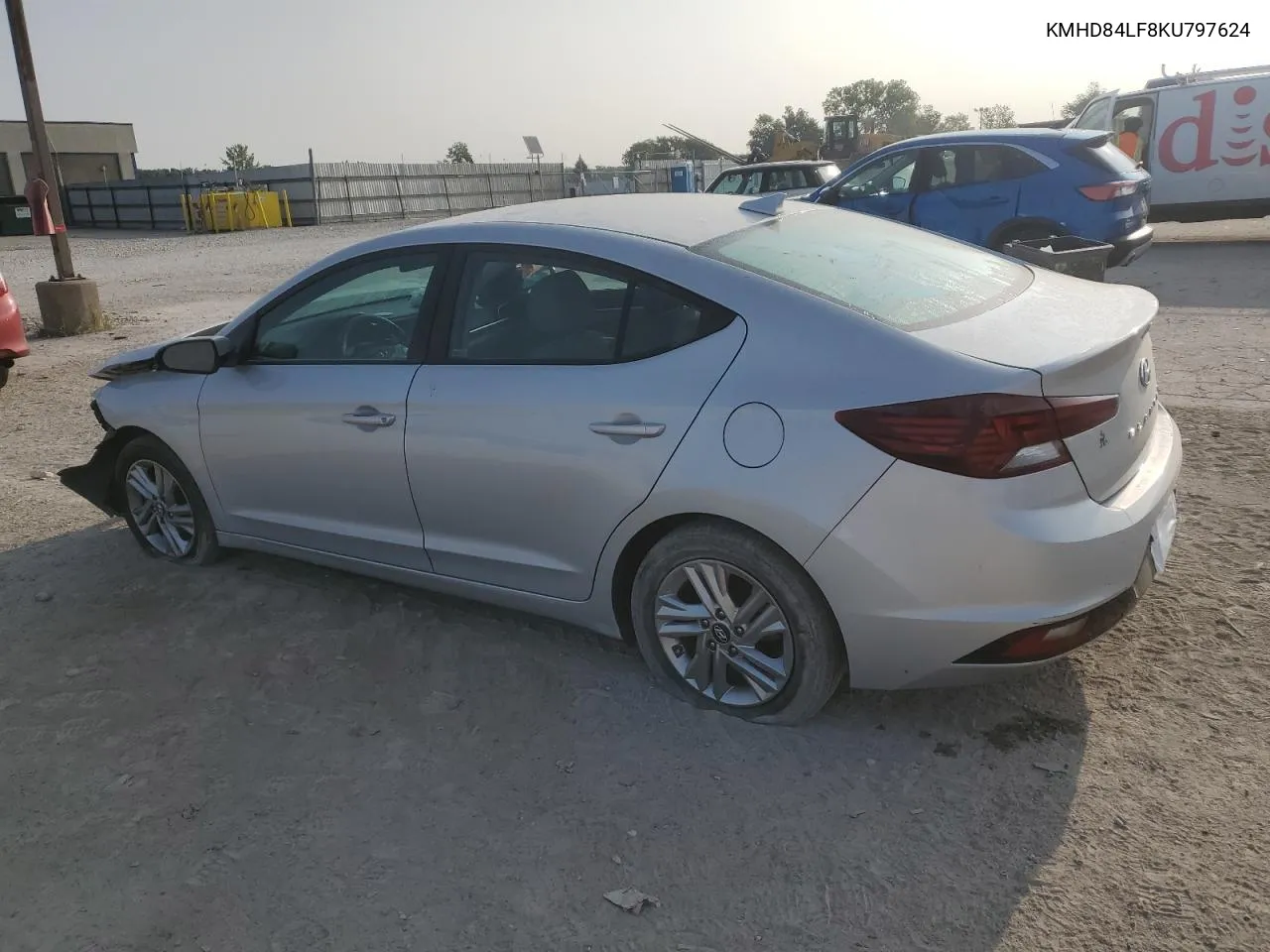 KMHD84LF8KU797624 2019 Hyundai Elantra Sel