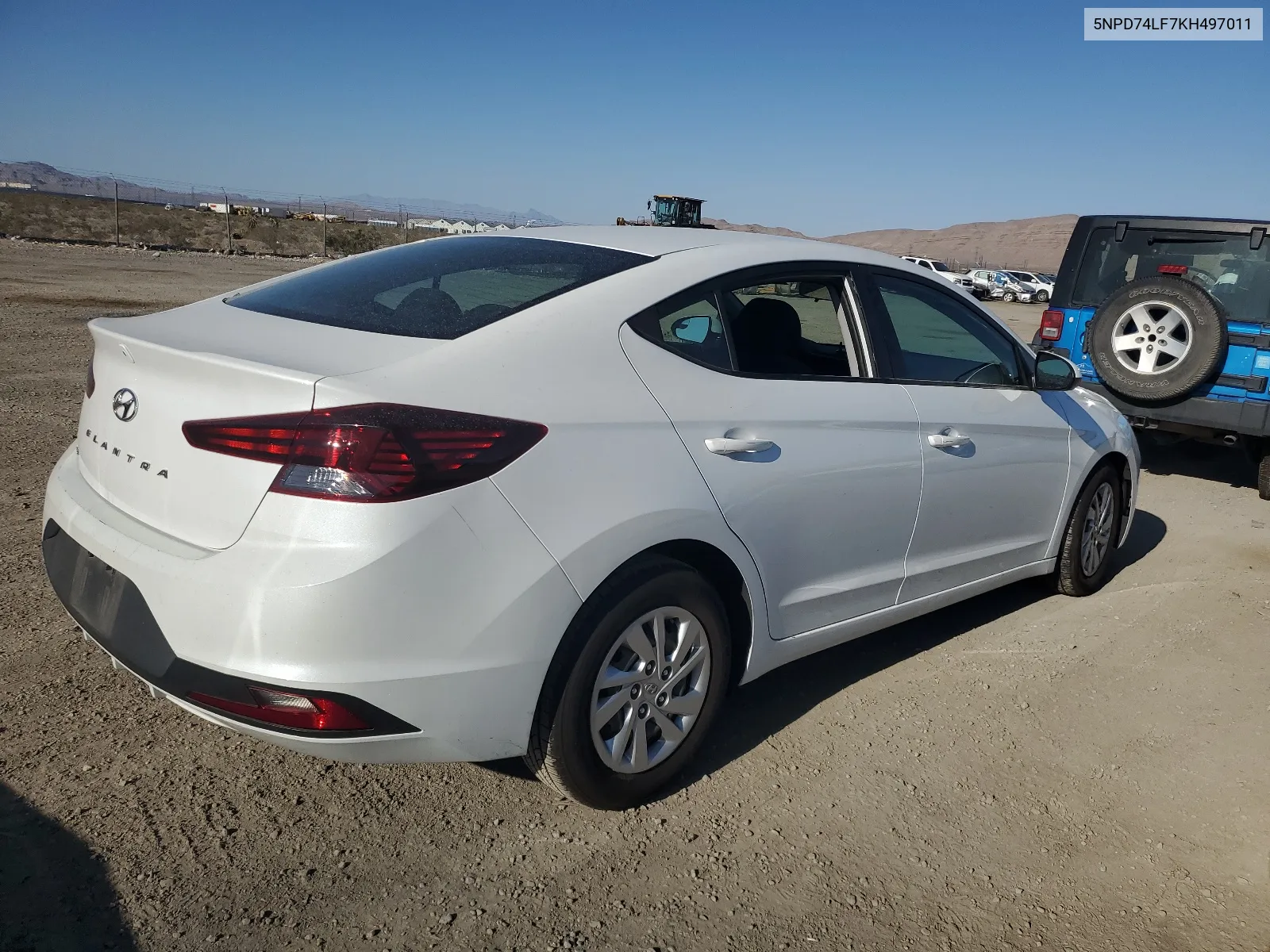 5NPD74LF7KH497011 2019 Hyundai Elantra Se