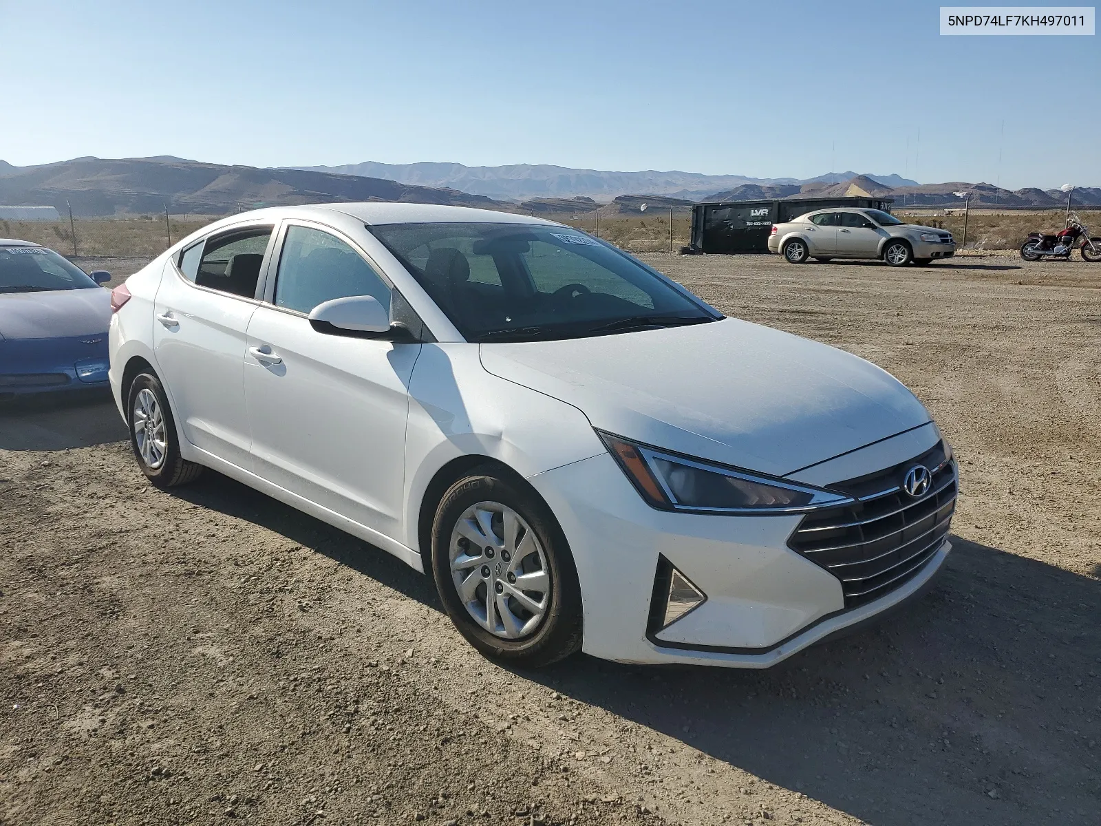 5NPD74LF7KH497011 2019 Hyundai Elantra Se