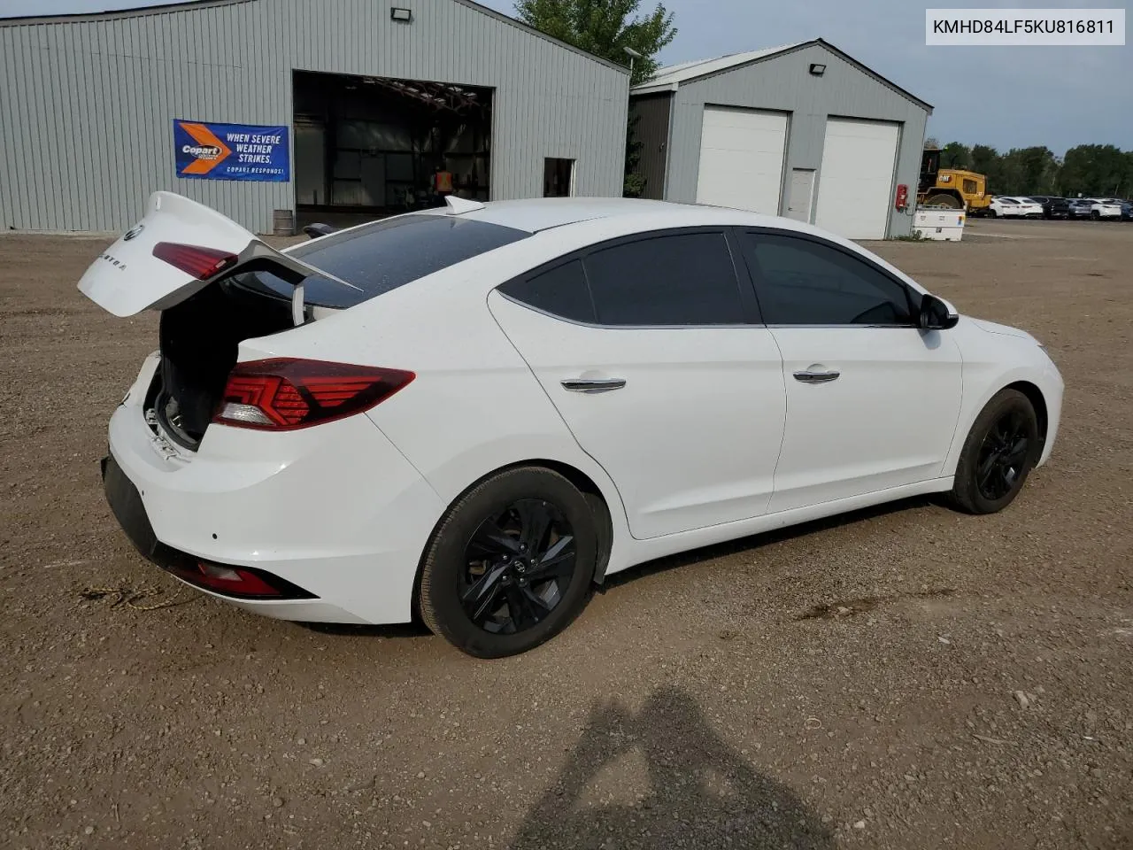 KMHD84LF5KU816811 2019 Hyundai Elantra Sel