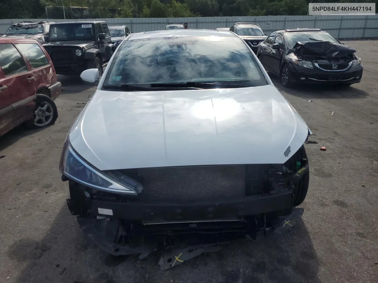 2019 Hyundai Elantra Sel VIN: 5NPD84LF4KH447194 Lot: 68846774