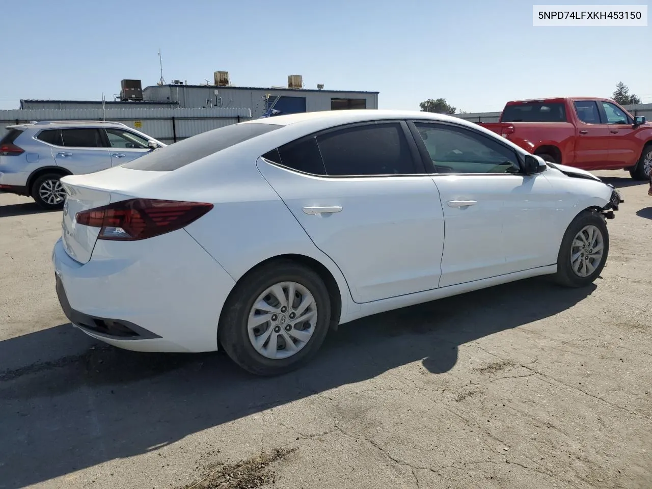 2019 Hyundai Elantra Se VIN: 5NPD74LFXKH453150 Lot: 68856154