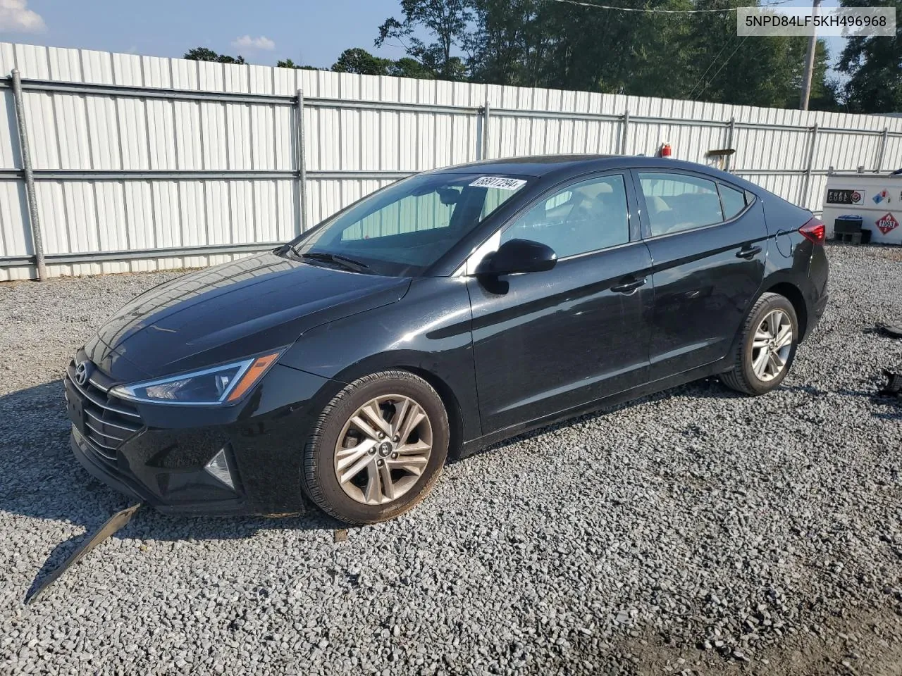 5NPD84LF5KH496968 2019 Hyundai Elantra Sel