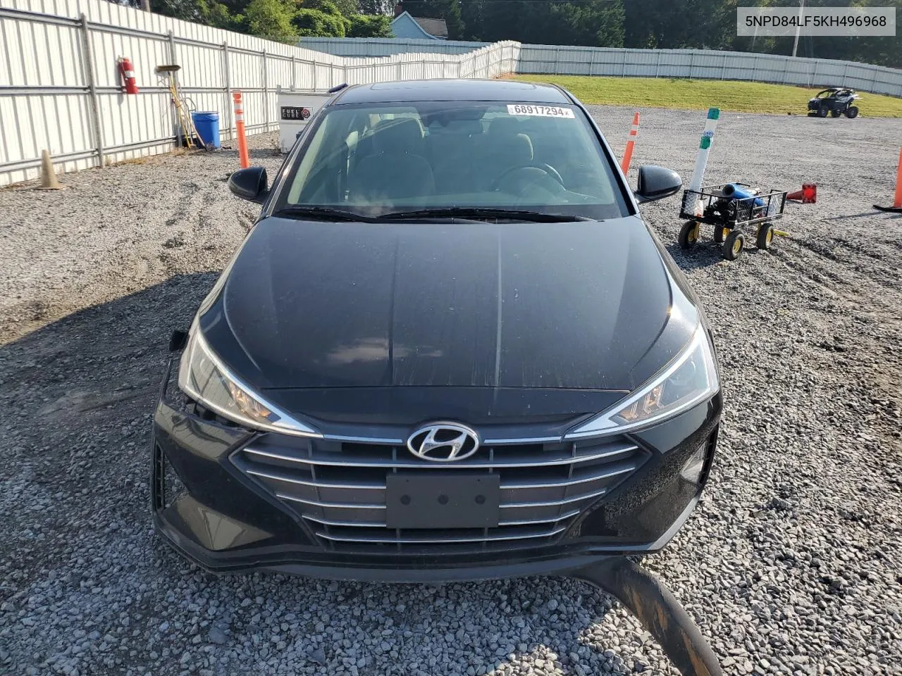 2019 Hyundai Elantra Sel VIN: 5NPD84LF5KH496968 Lot: 68917294