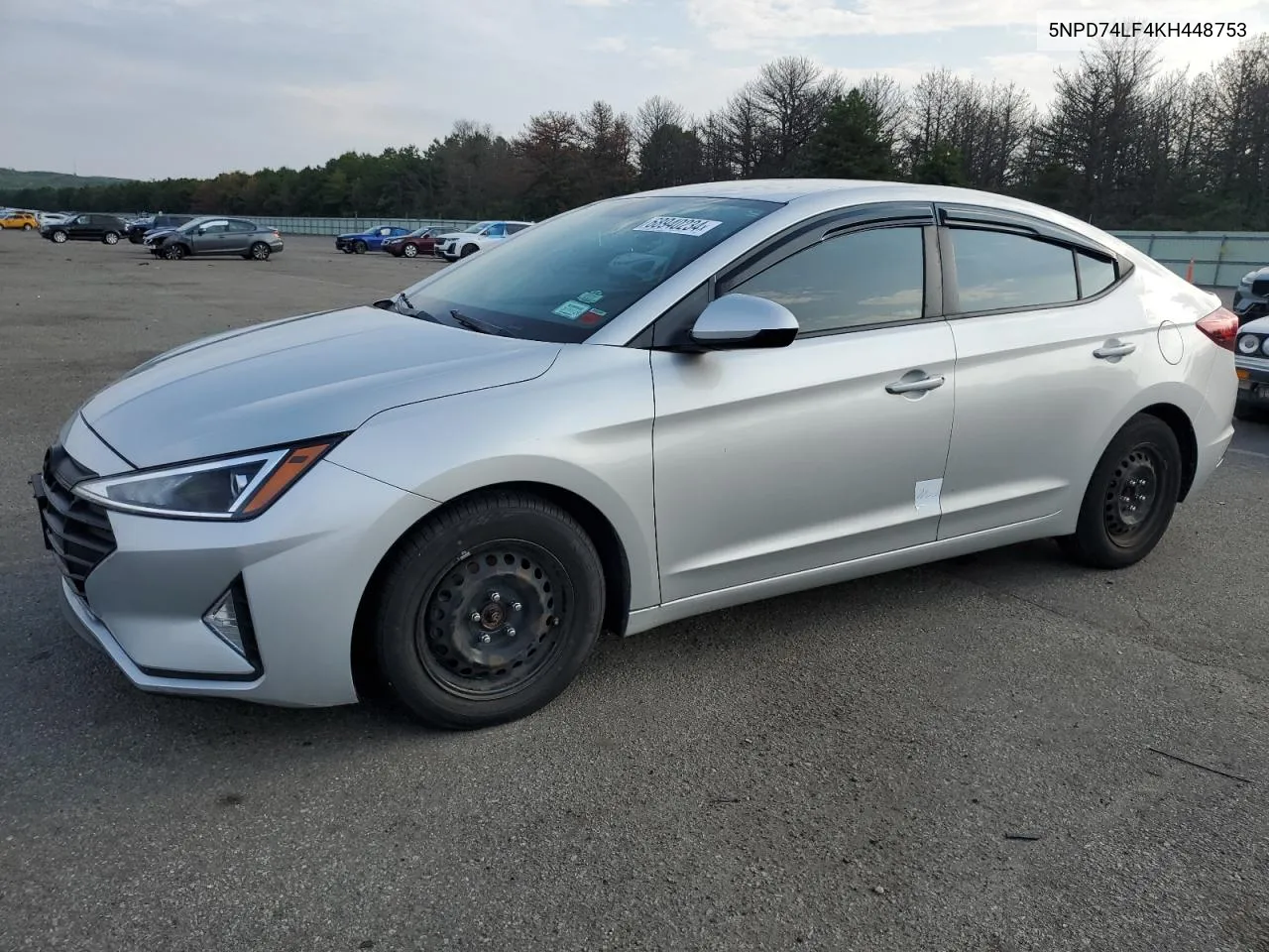 2019 Hyundai Elantra Se VIN: 5NPD74LF4KH448753 Lot: 68940234