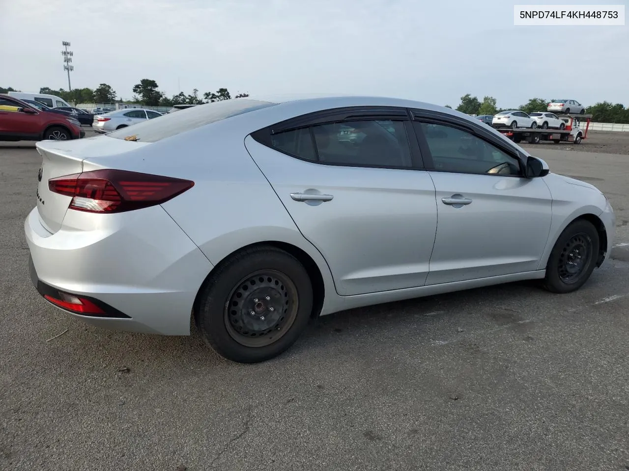 2019 Hyundai Elantra Se VIN: 5NPD74LF4KH448753 Lot: 68940234