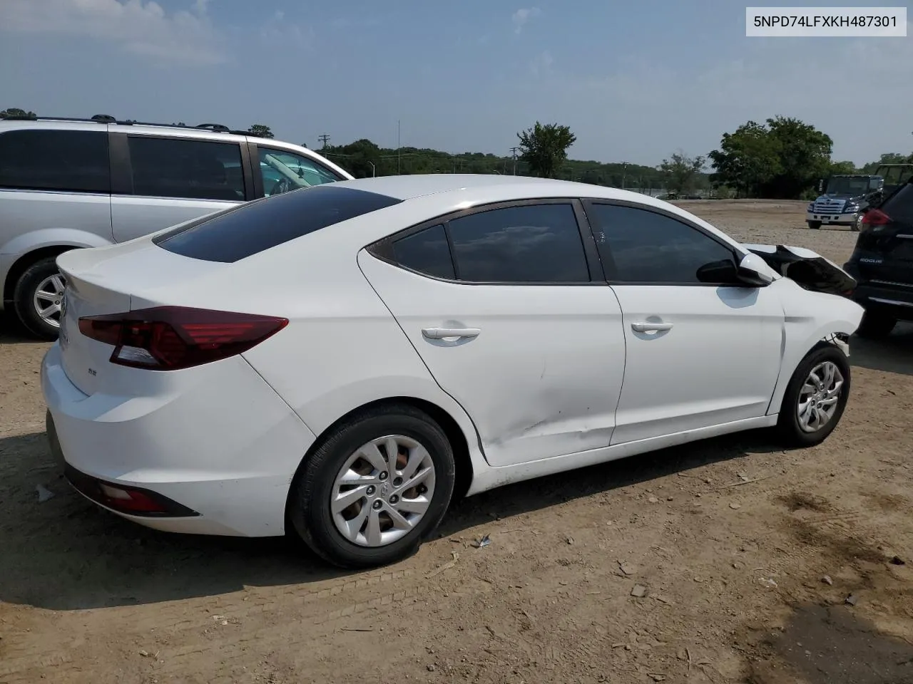 5NPD74LFXKH487301 2019 Hyundai Elantra Se