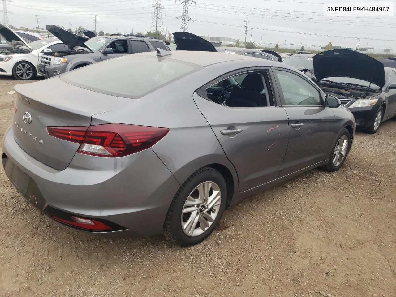 2019 Hyundai Elantra Sel VIN: 5NPD84LF9KH484967 Lot: 69093874