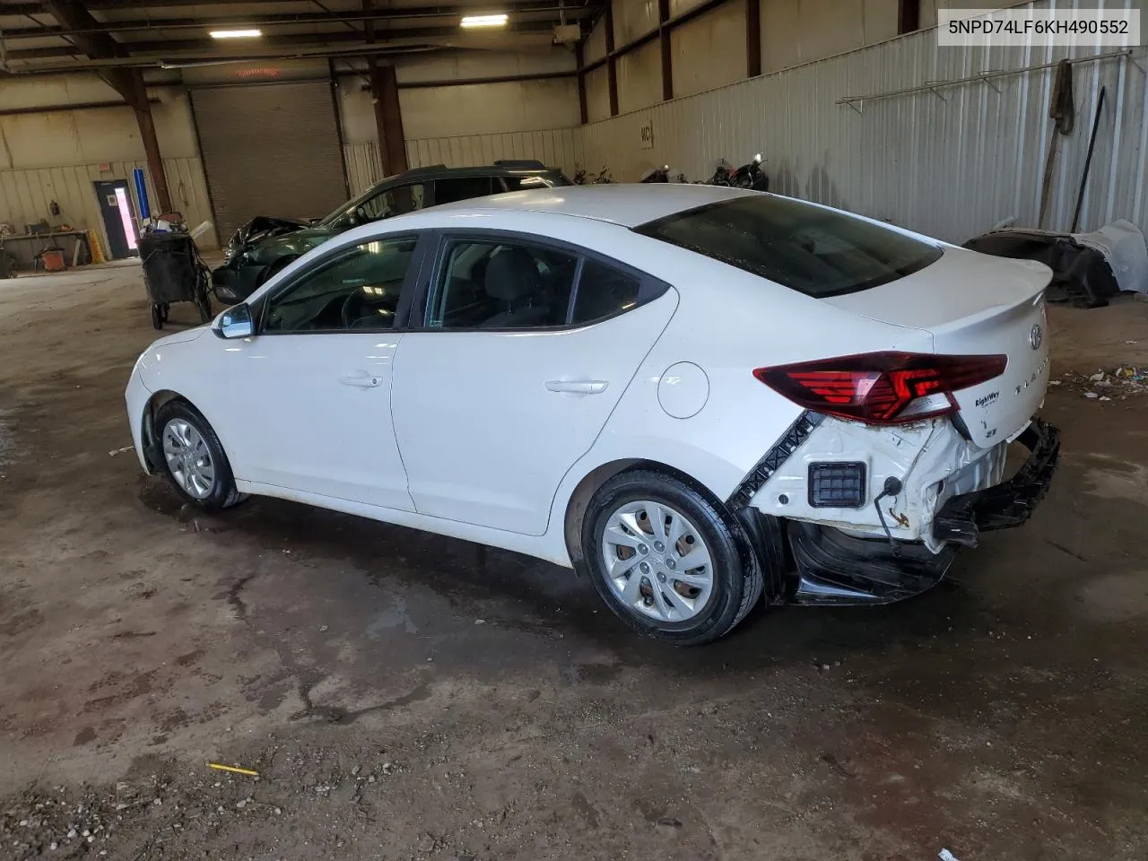 5NPD74LF6KH490552 2019 Hyundai Elantra Se