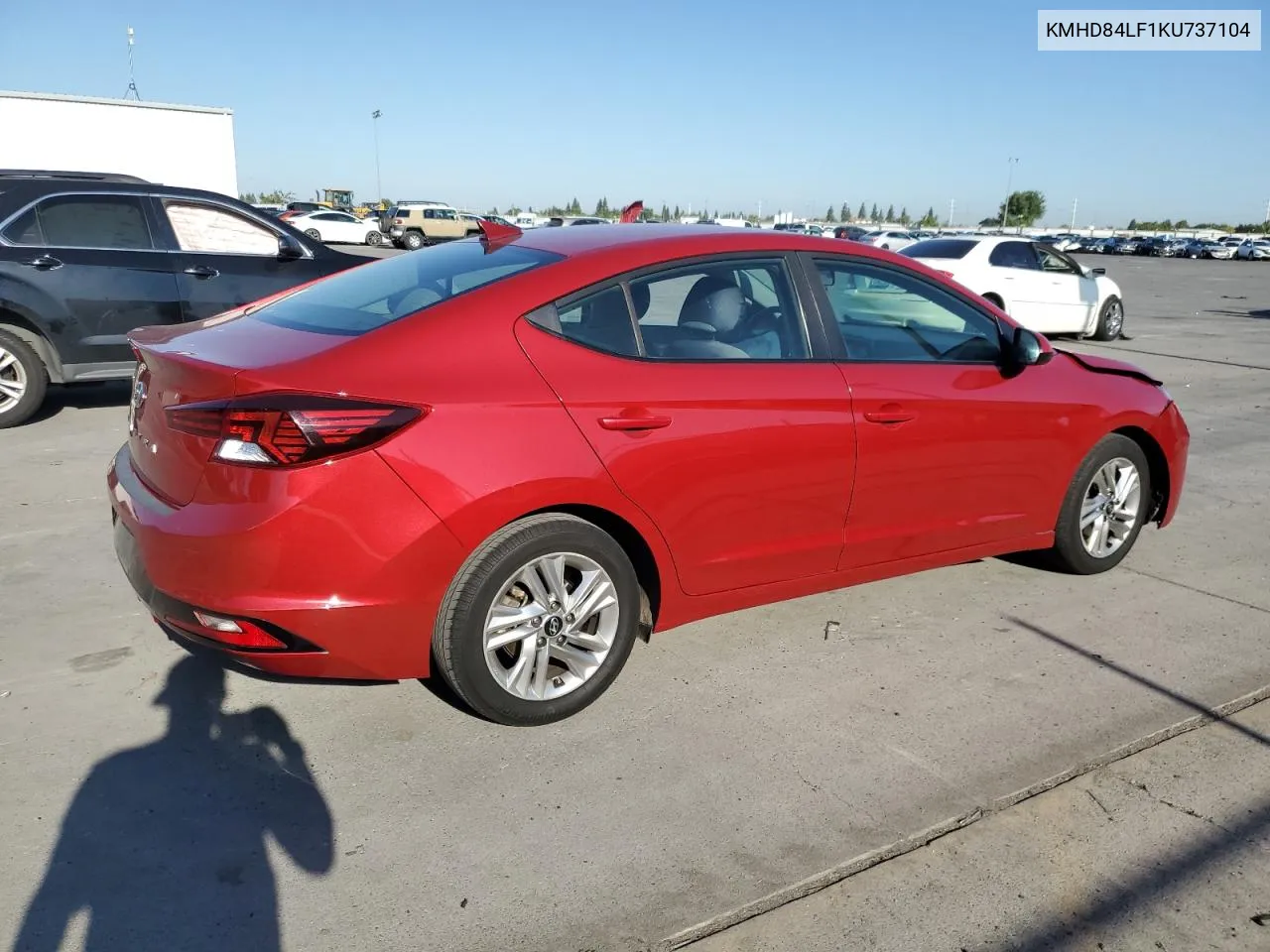 KMHD84LF1KU737104 2019 Hyundai Elantra Sel