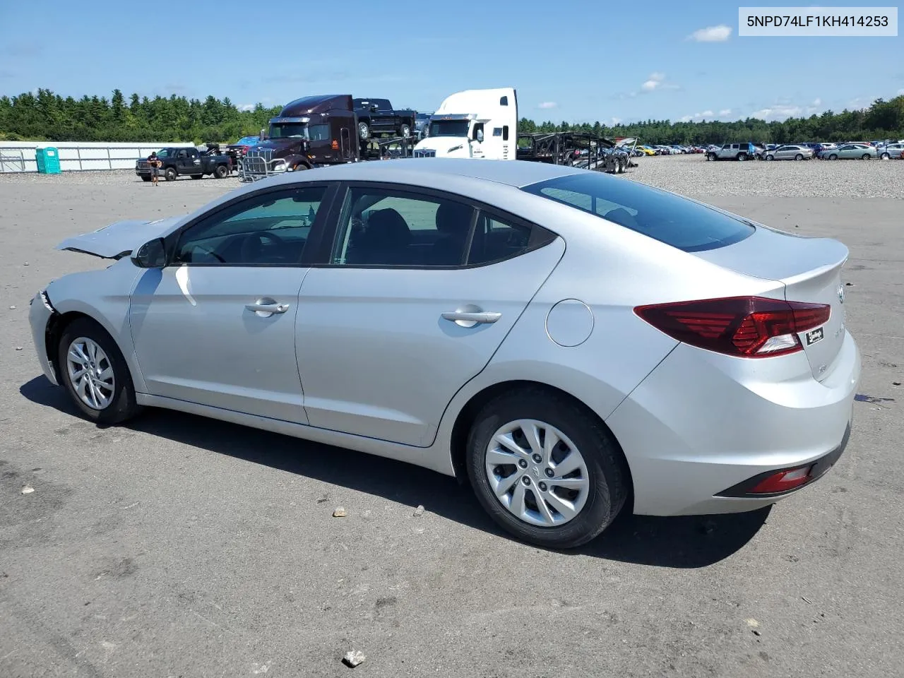 2019 Hyundai Elantra Se VIN: 5NPD74LF1KH414253 Lot: 69171214