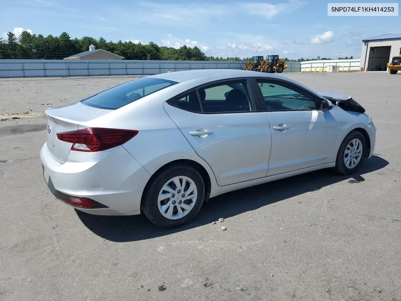 2019 Hyundai Elantra Se VIN: 5NPD74LF1KH414253 Lot: 69171214