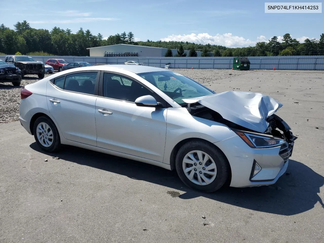 5NPD74LF1KH414253 2019 Hyundai Elantra Se