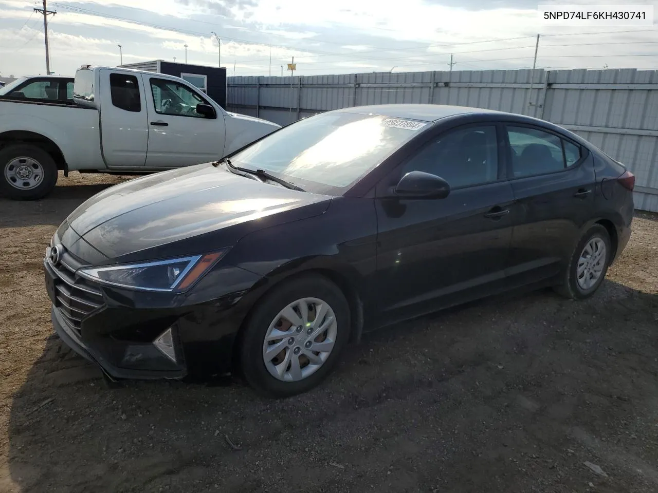 5NPD74LF6KH430741 2019 Hyundai Elantra Se