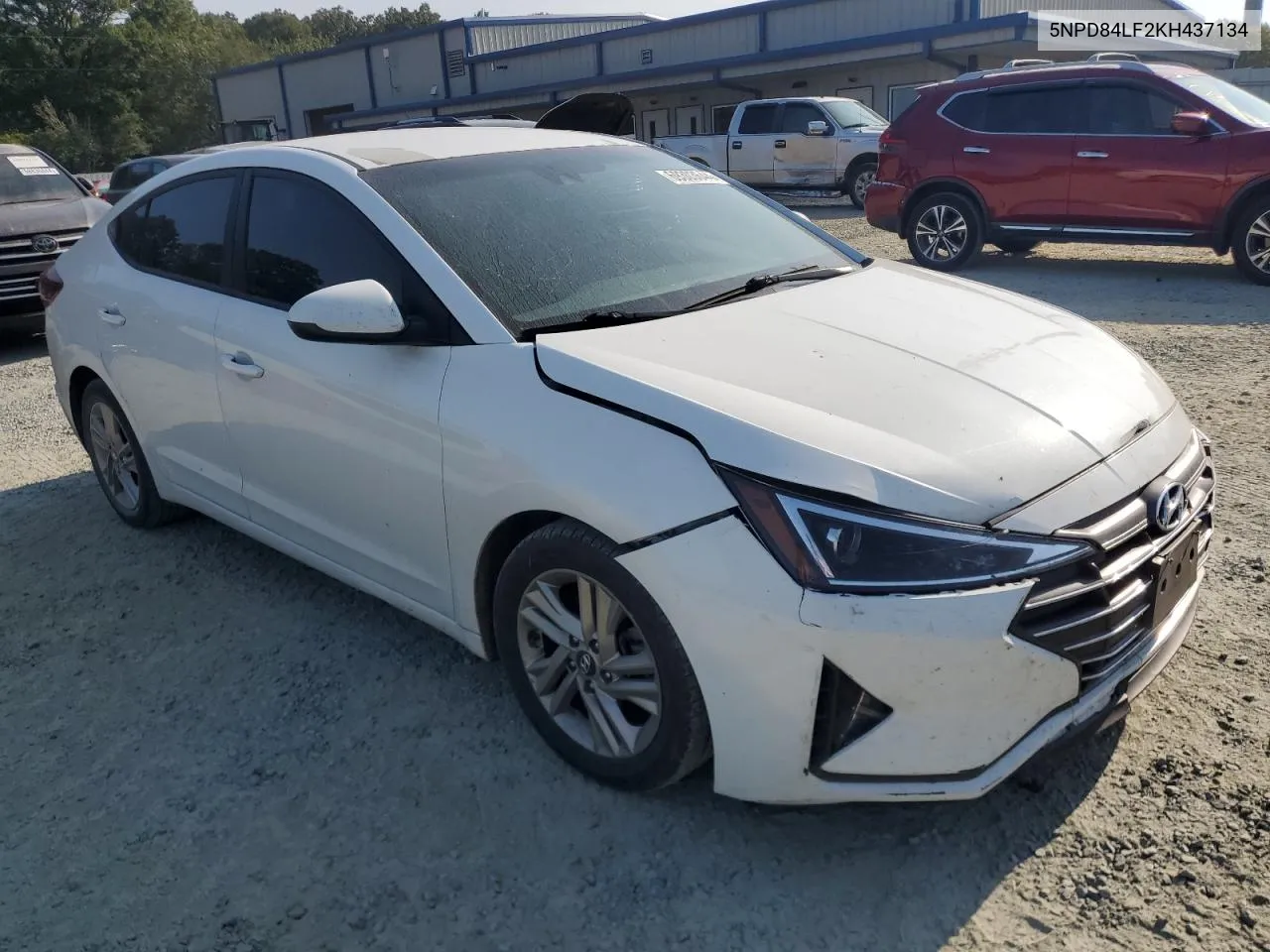 5NPD84LF2KH437134 2019 Hyundai Elantra Sel