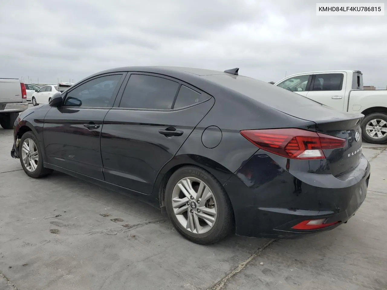 KMHD84LF4KU786815 2019 Hyundai Elantra Sel