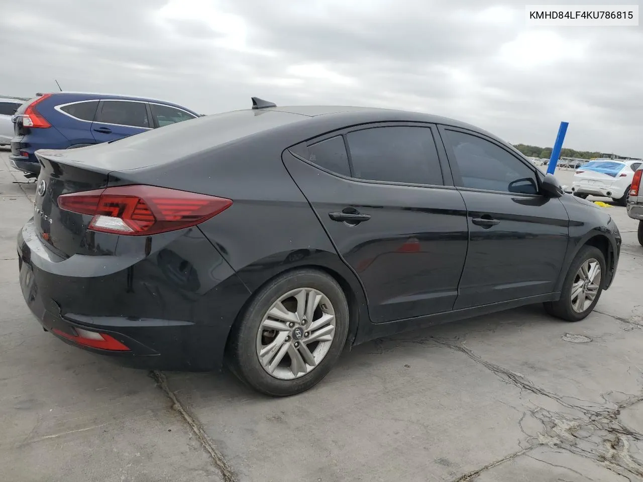 KMHD84LF4KU786815 2019 Hyundai Elantra Sel