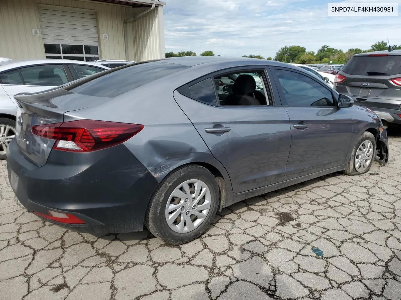 2019 Hyundai Elantra Se VIN: 5NPD74LF4KH430981 Lot: 69346534