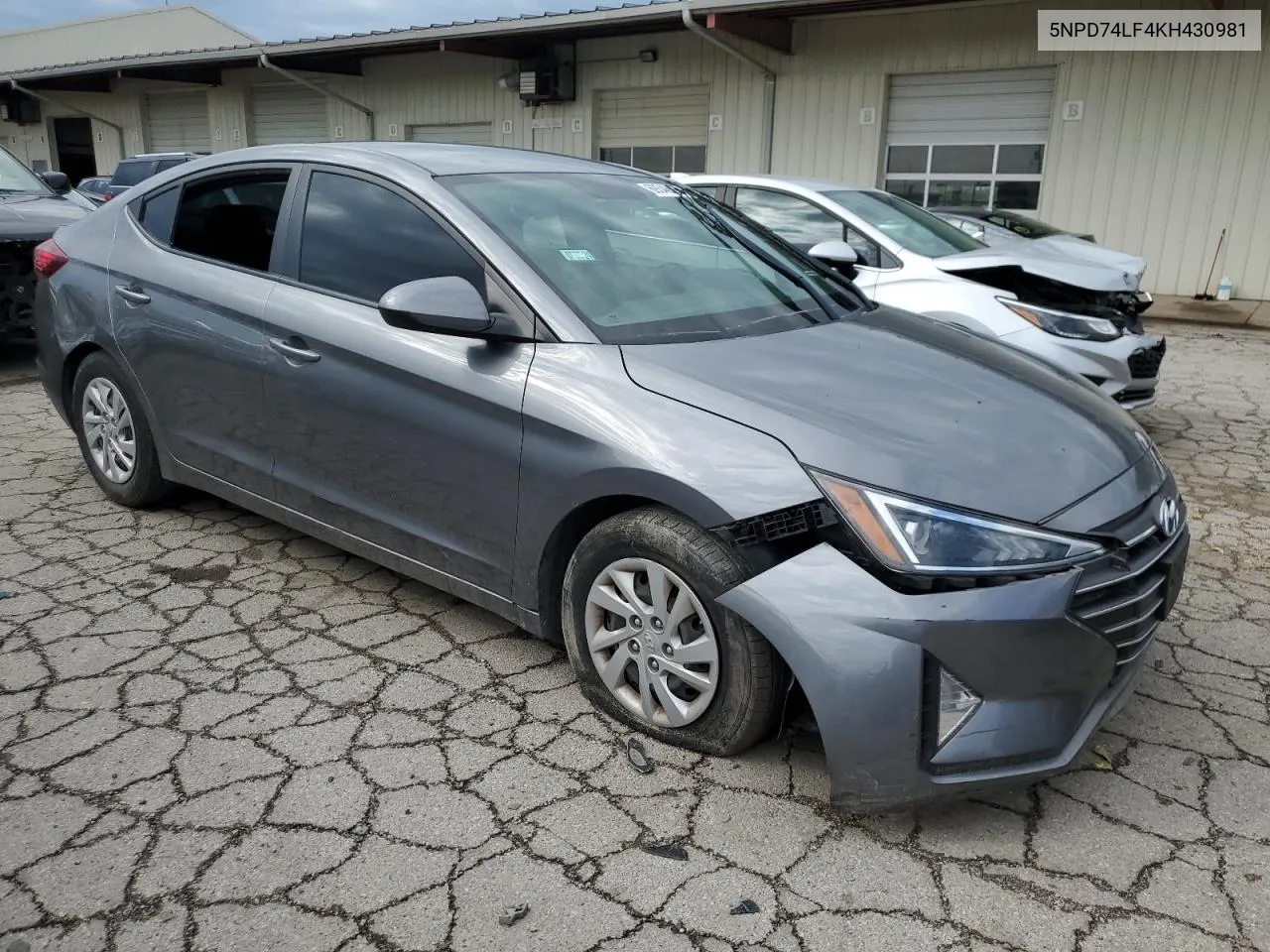 2019 Hyundai Elantra Se VIN: 5NPD74LF4KH430981 Lot: 69346534