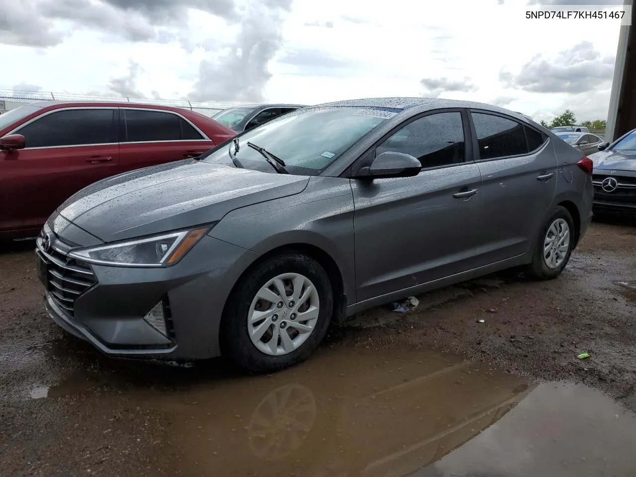 5NPD74LF7KH451467 2019 Hyundai Elantra Se