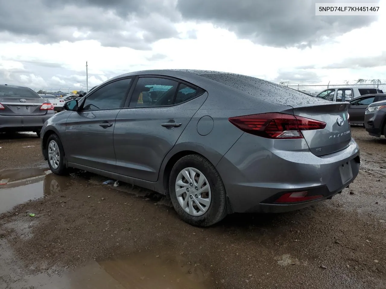 5NPD74LF7KH451467 2019 Hyundai Elantra Se