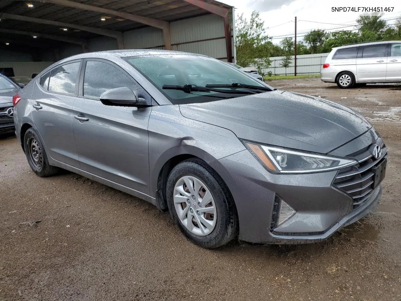 5NPD74LF7KH451467 2019 Hyundai Elantra Se