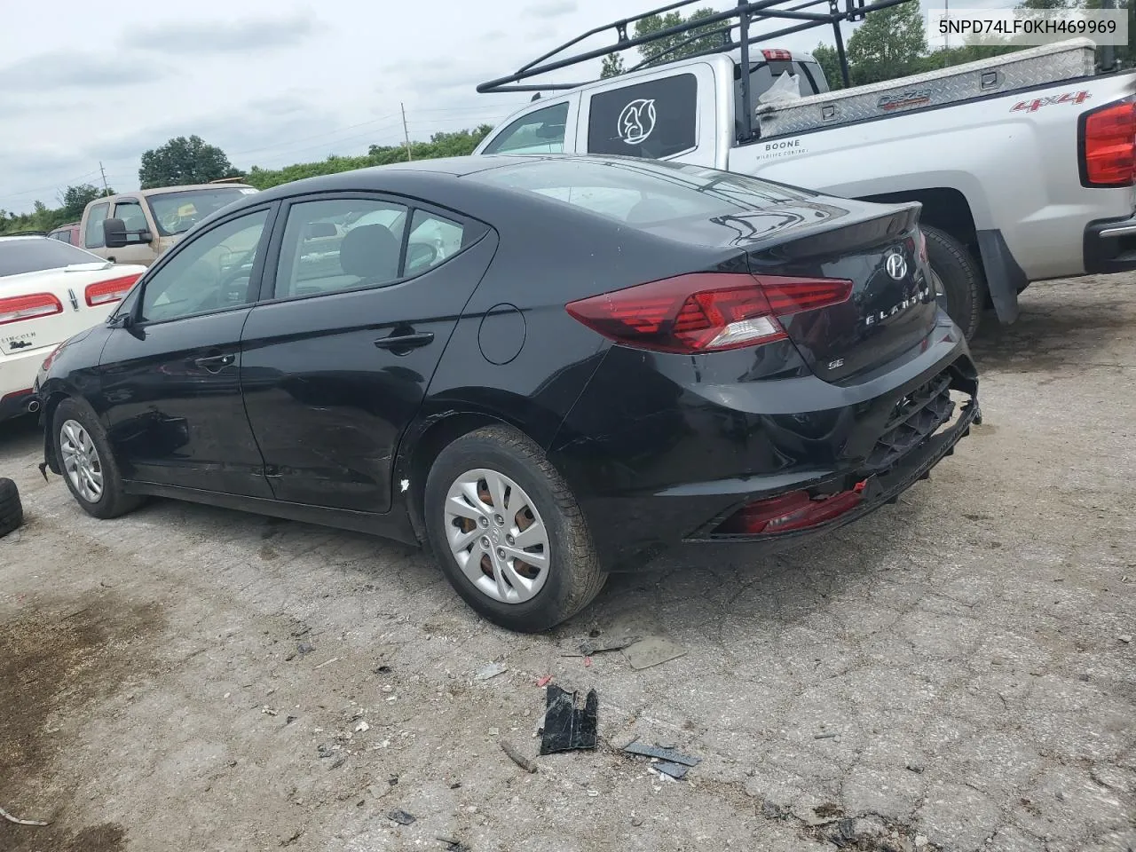 2019 Hyundai Elantra Se VIN: 5NPD74LF0KH469969 Lot: 69387884