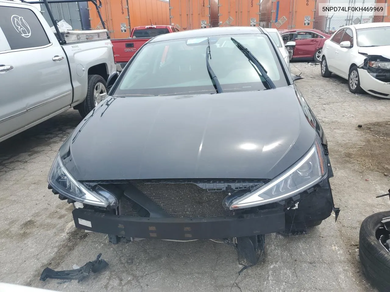 2019 Hyundai Elantra Se VIN: 5NPD74LF0KH469969 Lot: 69387884