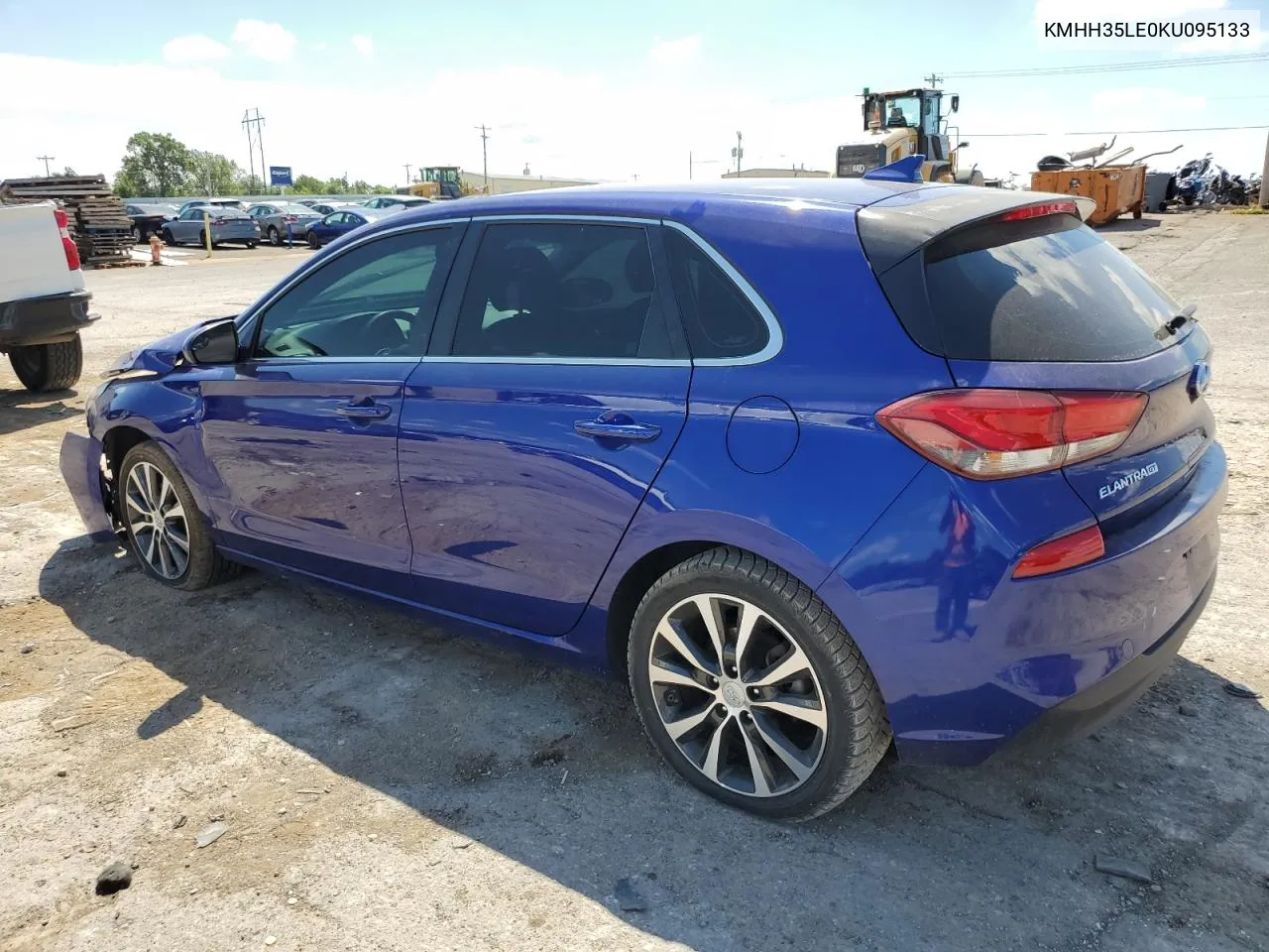 2019 Hyundai Elantra Gt VIN: KMHH35LE0KU095133 Lot: 69390004