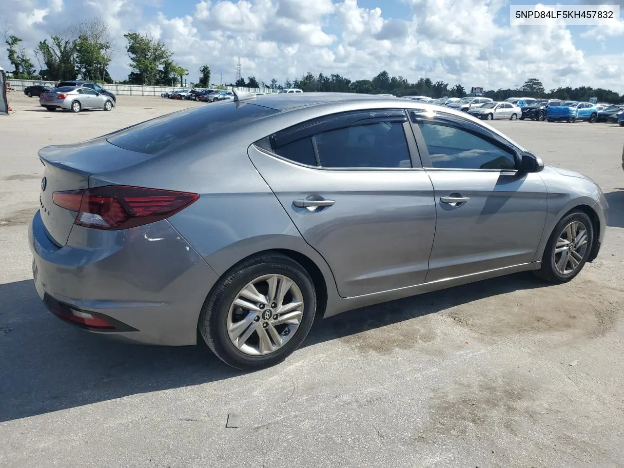 2019 Hyundai Elantra Sel VIN: 5NPD84LF5KH457832 Lot: 69459984