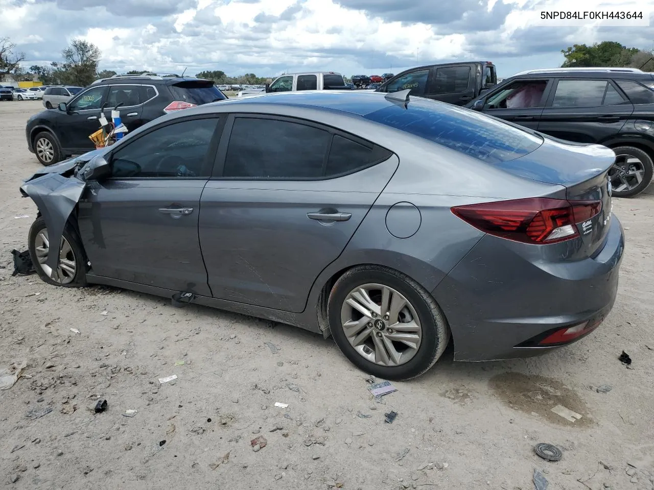 2019 Hyundai Elantra Sel VIN: 5NPD84LF0KH443644 Lot: 69468814