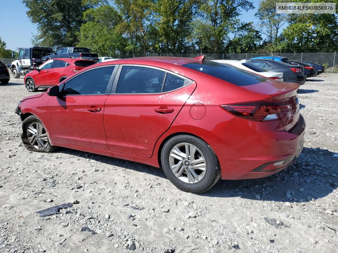 KMHD84LF5KU858976 2019 Hyundai Elantra Sel