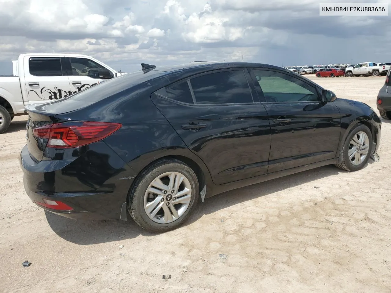 2019 Hyundai Elantra Sel VIN: KMHD84LF2KU883656 Lot: 69532494