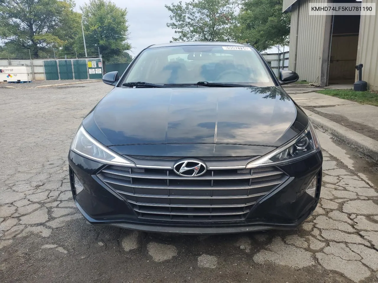 KMHD74LF5KU781190 2019 Hyundai Elantra Se