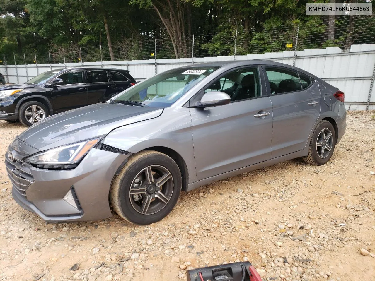 2019 Hyundai Elantra Se VIN: KMHD74LF6KU844863 Lot: 69662994