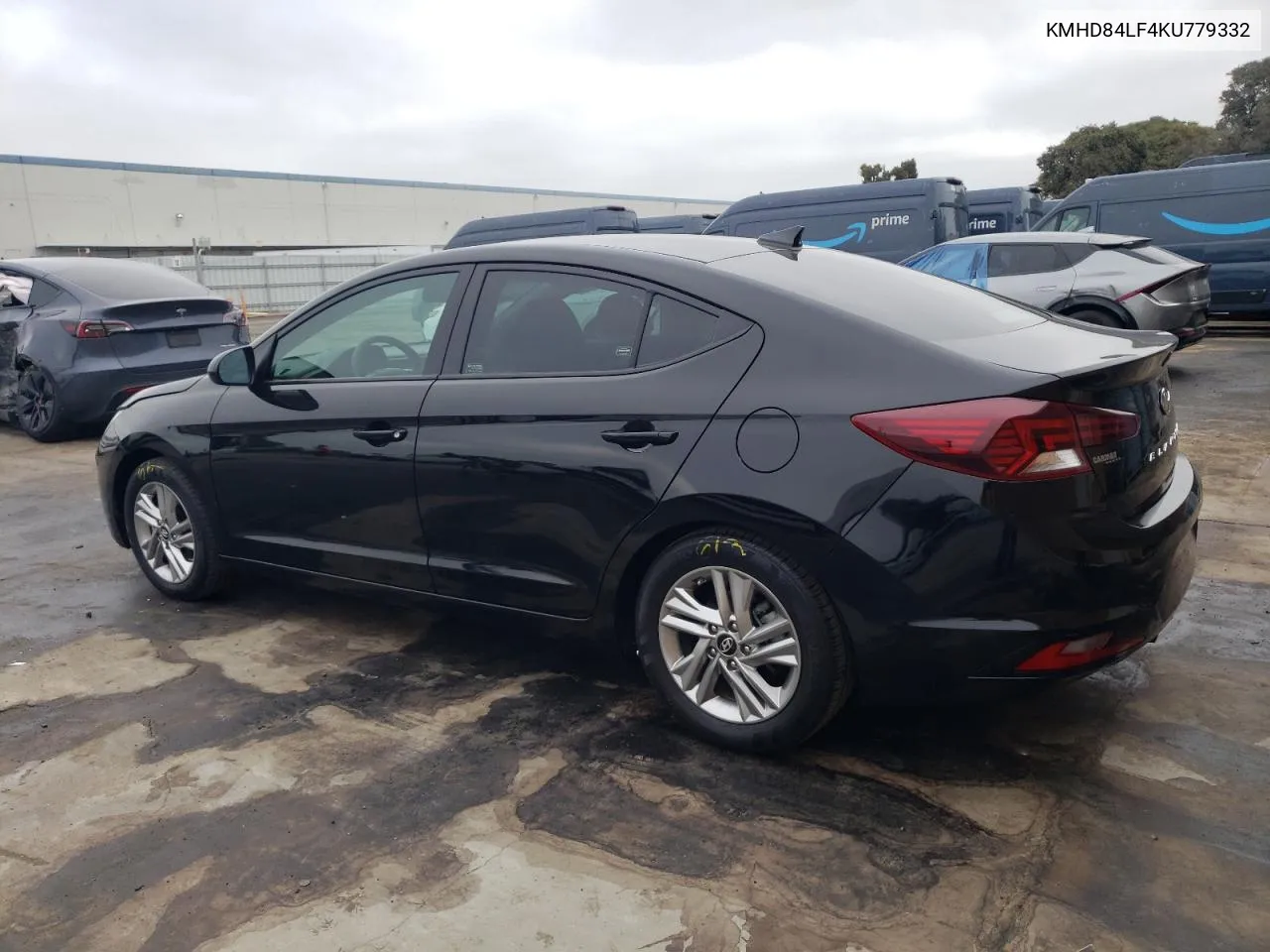 KMHD84LF4KU779332 2019 Hyundai Elantra Sel