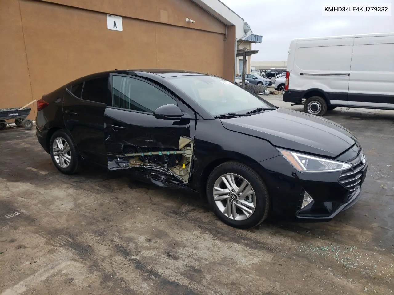 2019 Hyundai Elantra Sel VIN: KMHD84LF4KU779332 Lot: 69716404