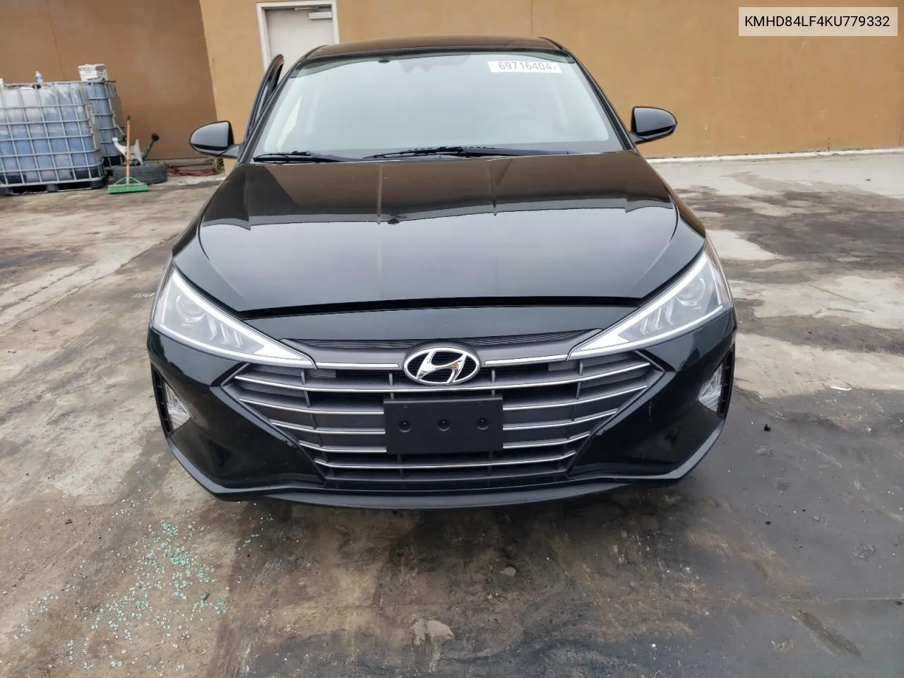 2019 Hyundai Elantra Sel VIN: KMHD84LF4KU779332 Lot: 69716404