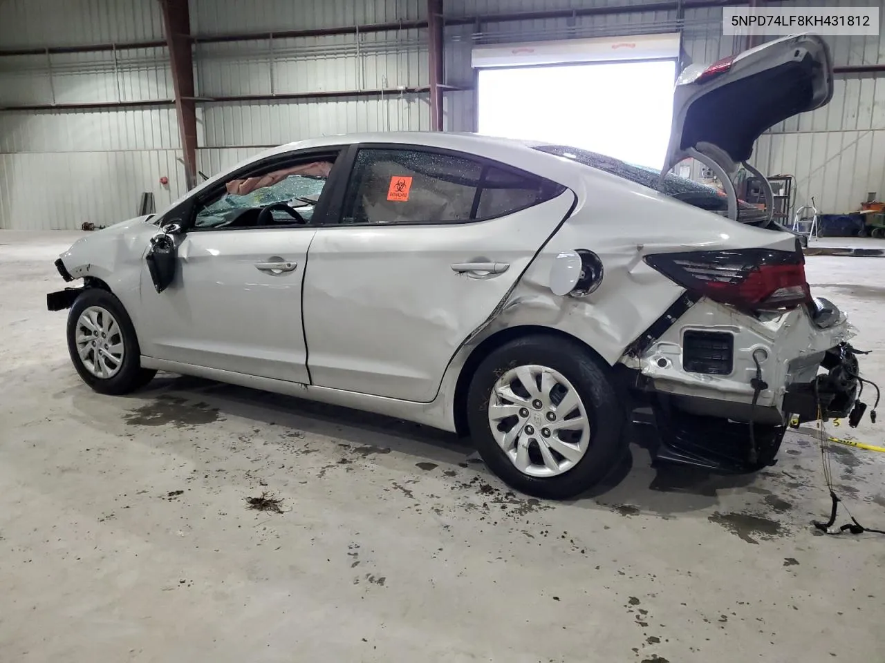 5NPD74LF8KH431812 2019 Hyundai Elantra Se