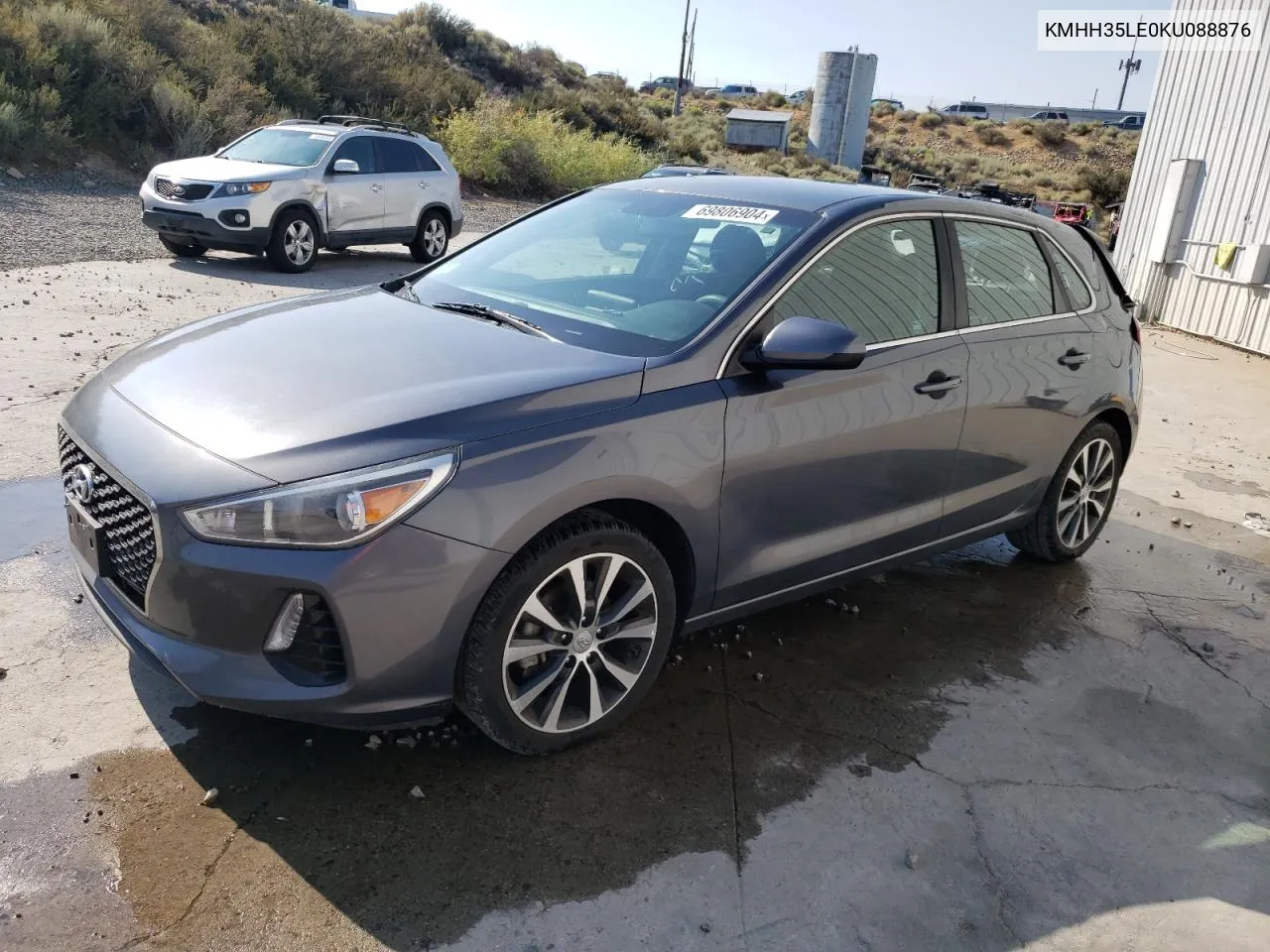 2019 Hyundai Elantra Gt VIN: KMHH35LE0KU088876 Lot: 69806904