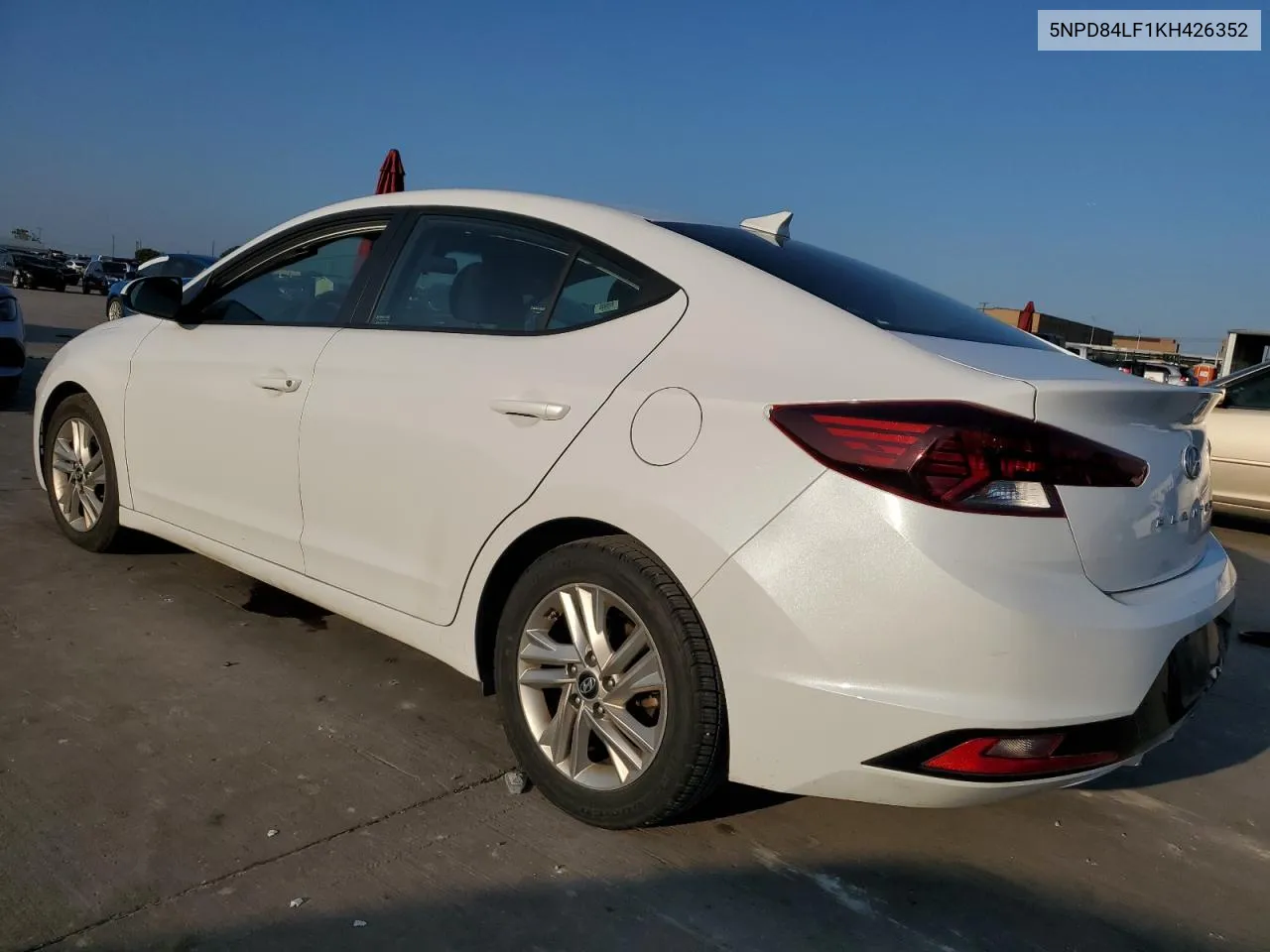 2019 Hyundai Elantra Sel VIN: 5NPD84LF1KH426352 Lot: 69844154