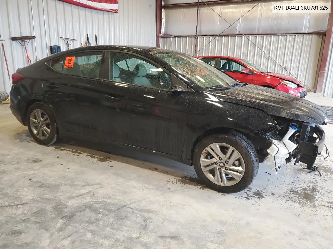 KMHD84LF3KU781525 2019 Hyundai Elantra Sel