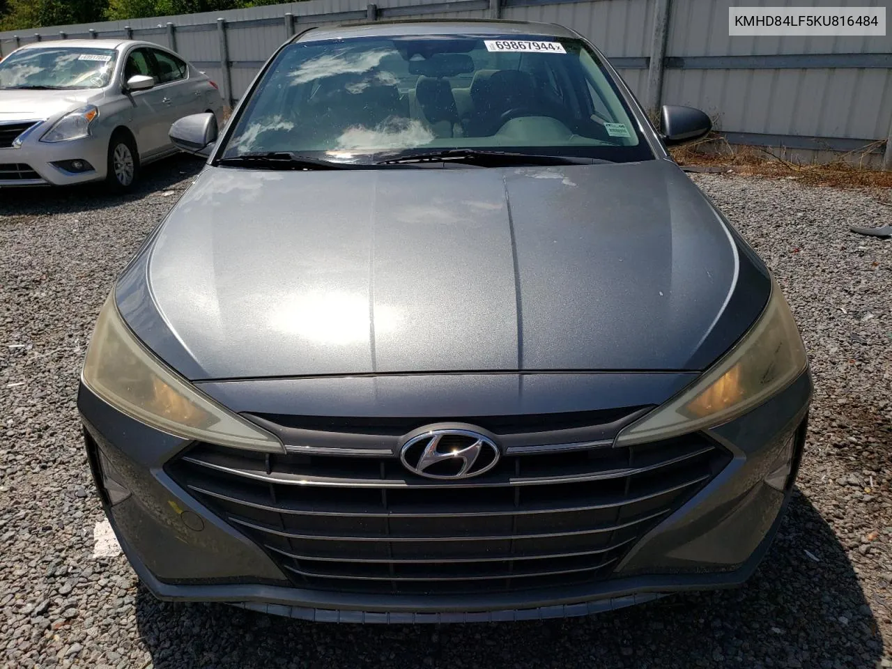 KMHD84LF5KU816484 2019 Hyundai Elantra Sel