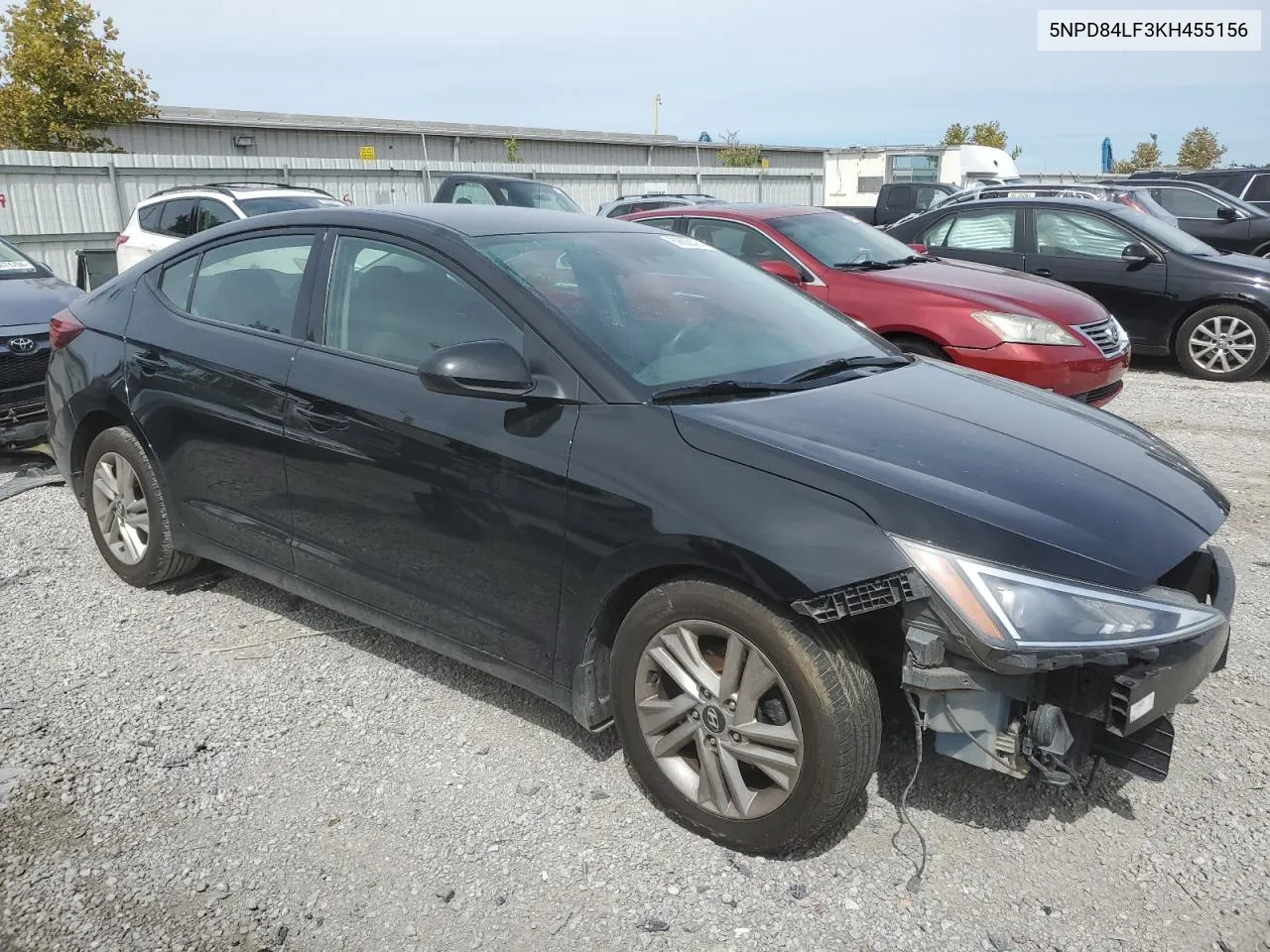 5NPD84LF3KH455156 2019 Hyundai Elantra Sel