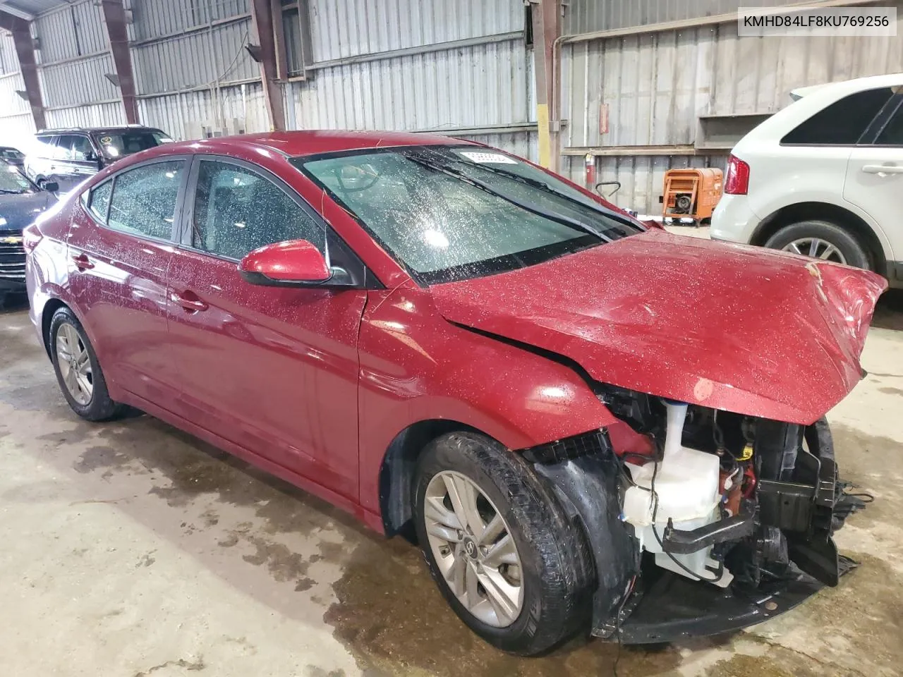 2019 Hyundai Elantra Sel VIN: KMHD84LF8KU769256 Lot: 69888524