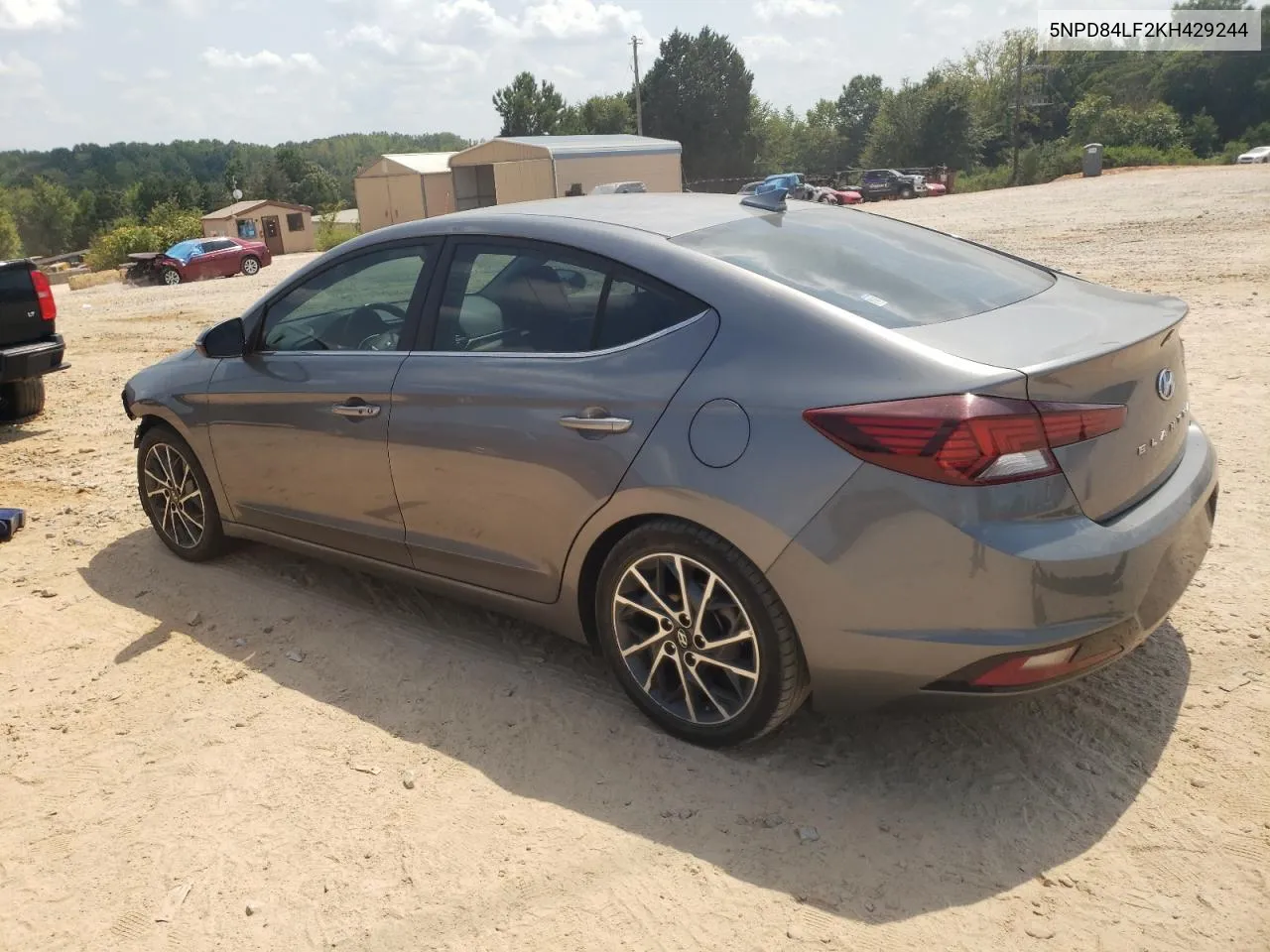 5NPD84LF2KH429244 2019 Hyundai Elantra Sel