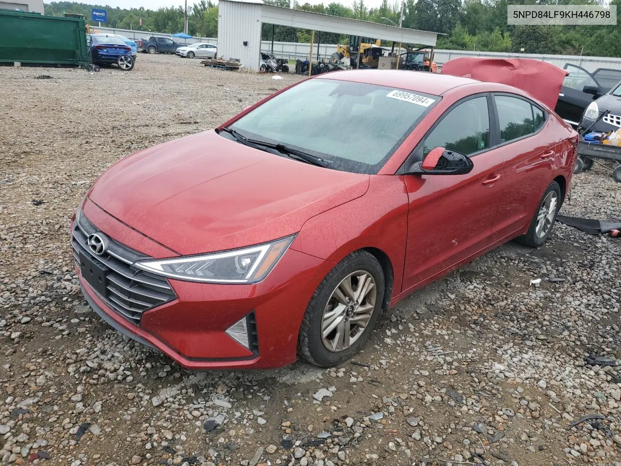 5NPD84LF9KH446798 2019 Hyundai Elantra Sel